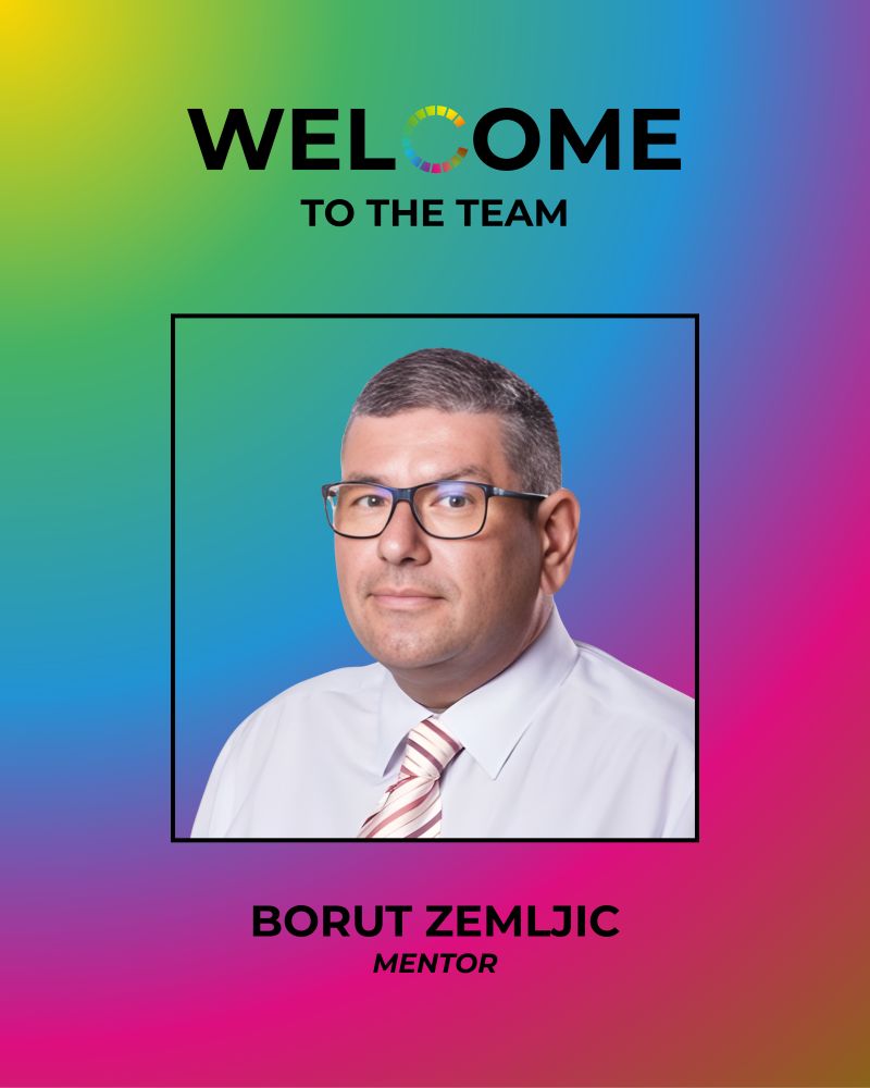 A mentor for Young AI Leaders Zurich: announcement featuring Borut Zemljic